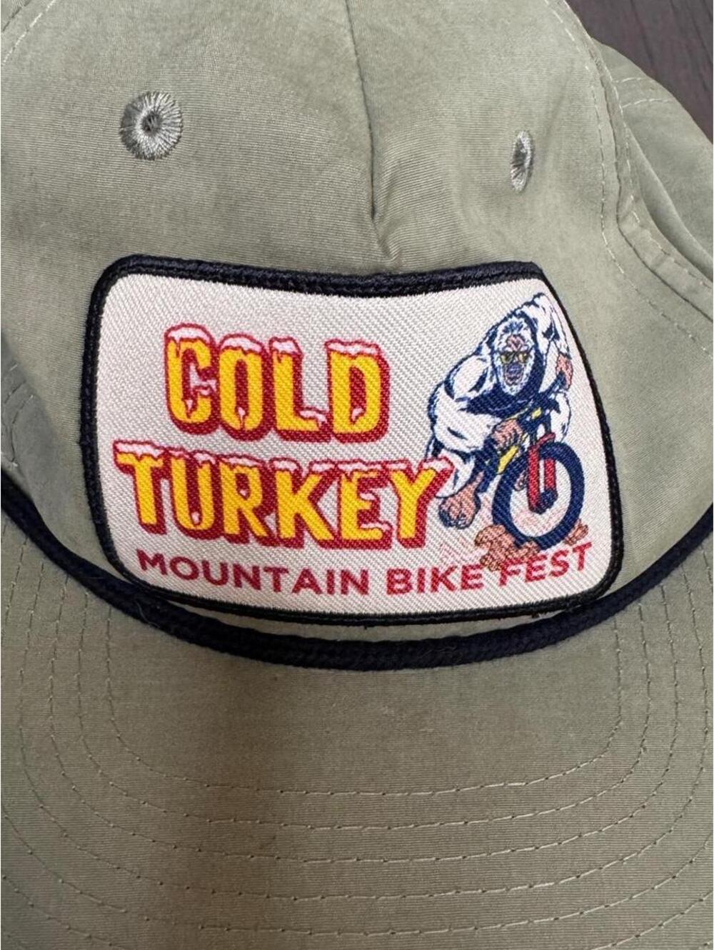 🚵 Cold Turkey Mountain Bike Fest Hat 🦃 - Picture 2 of 5